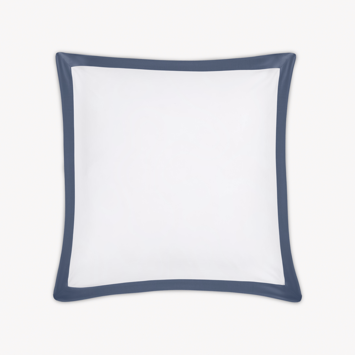 Euro Sham of Matouk Emory Bedding in Steel Blue color