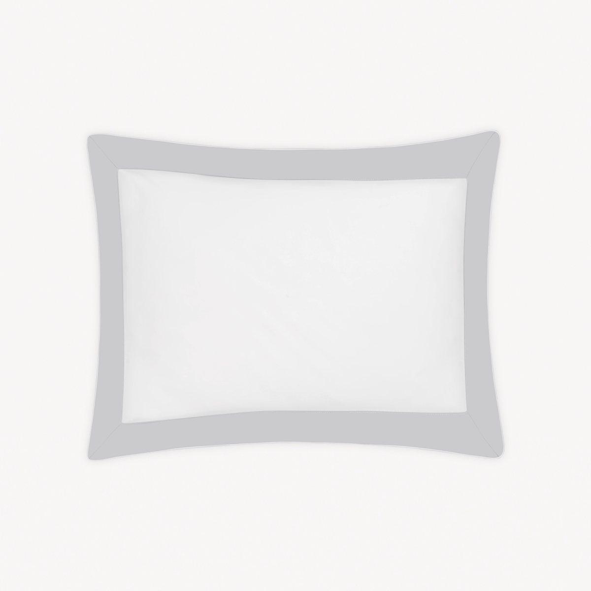 Sham Silo of Matouk Emory Bedding in Dove color