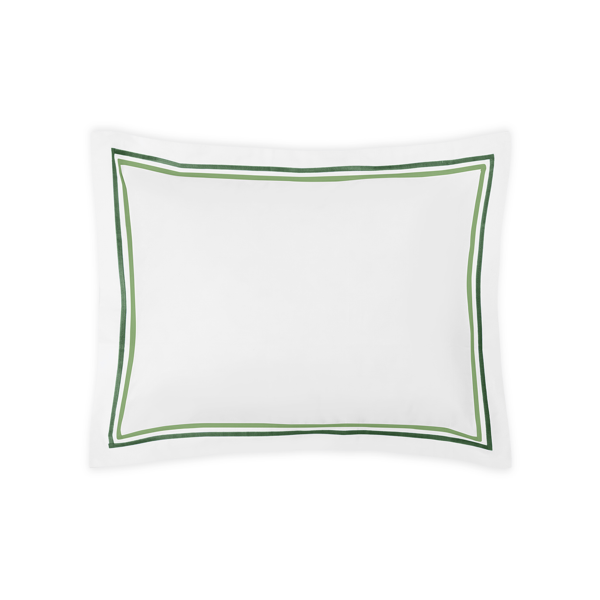Boudoir Sham of Matouk Essex Bedding Collection in Green Color