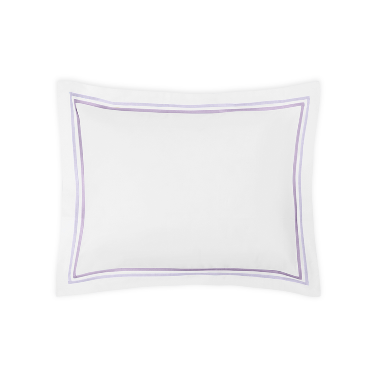 Boudoir Sham of Matouk Essex Bedding Collection in Lilac Color