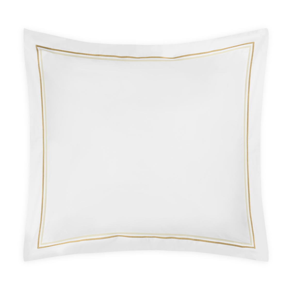 Euro Sham of Matouk Essex Bedding Collection in Champagne Color