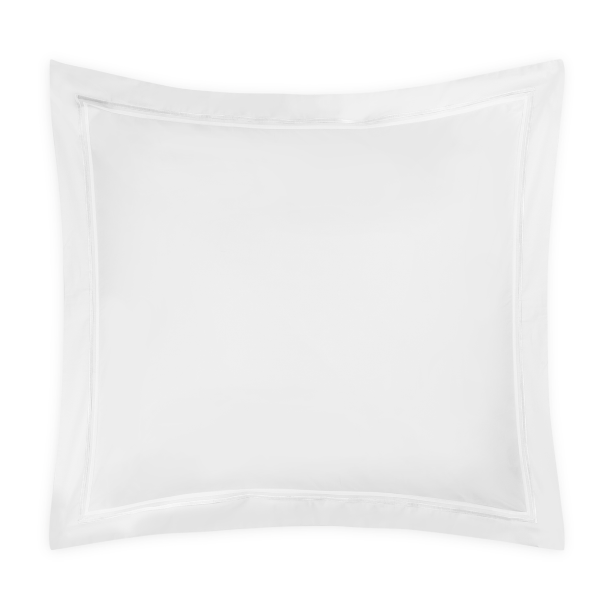 Pair of Pillowcases of Matouk Essex Bedding Collection in White Color