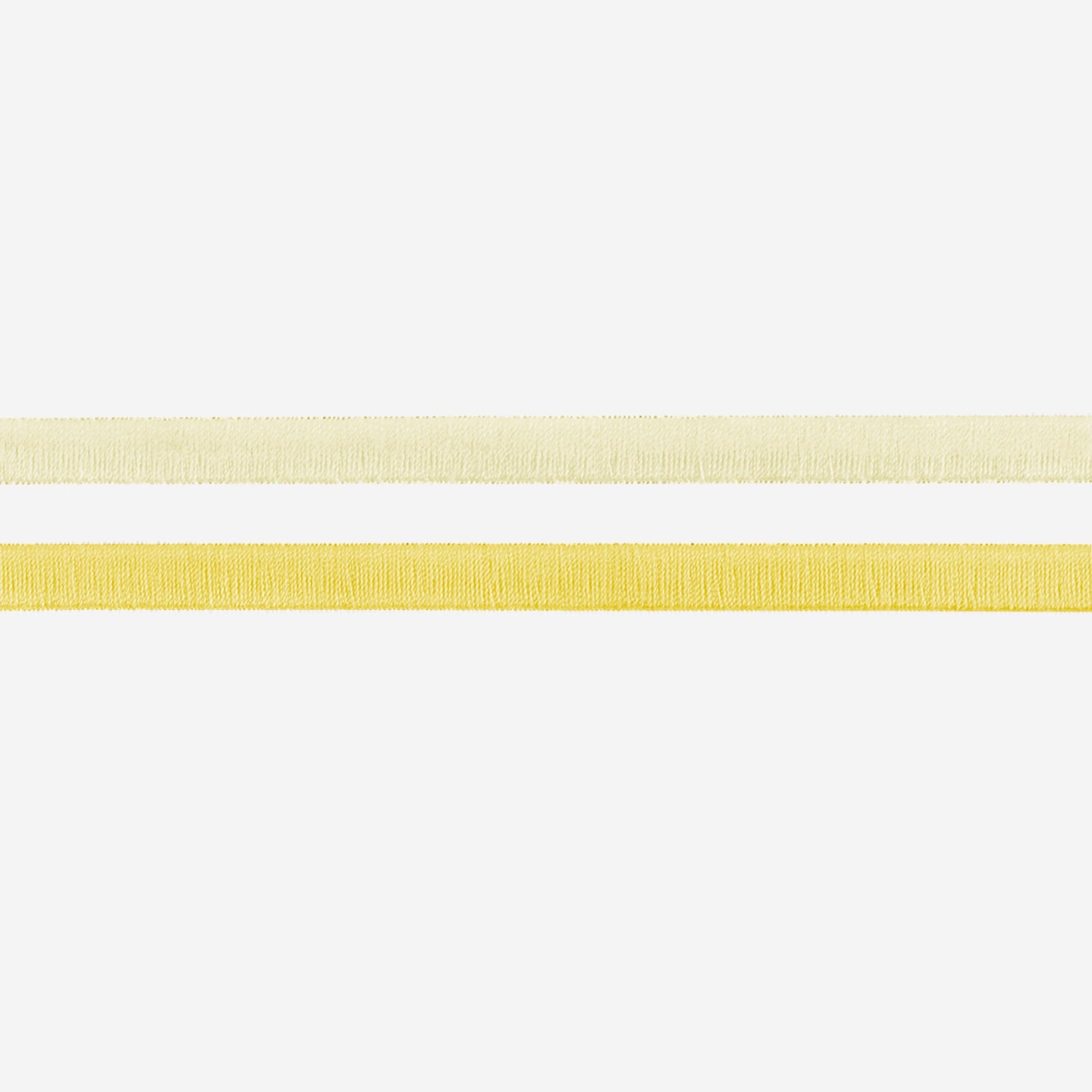 Corner Picture of Matouk Essex High End Bedding with Swatch in Lemon Color