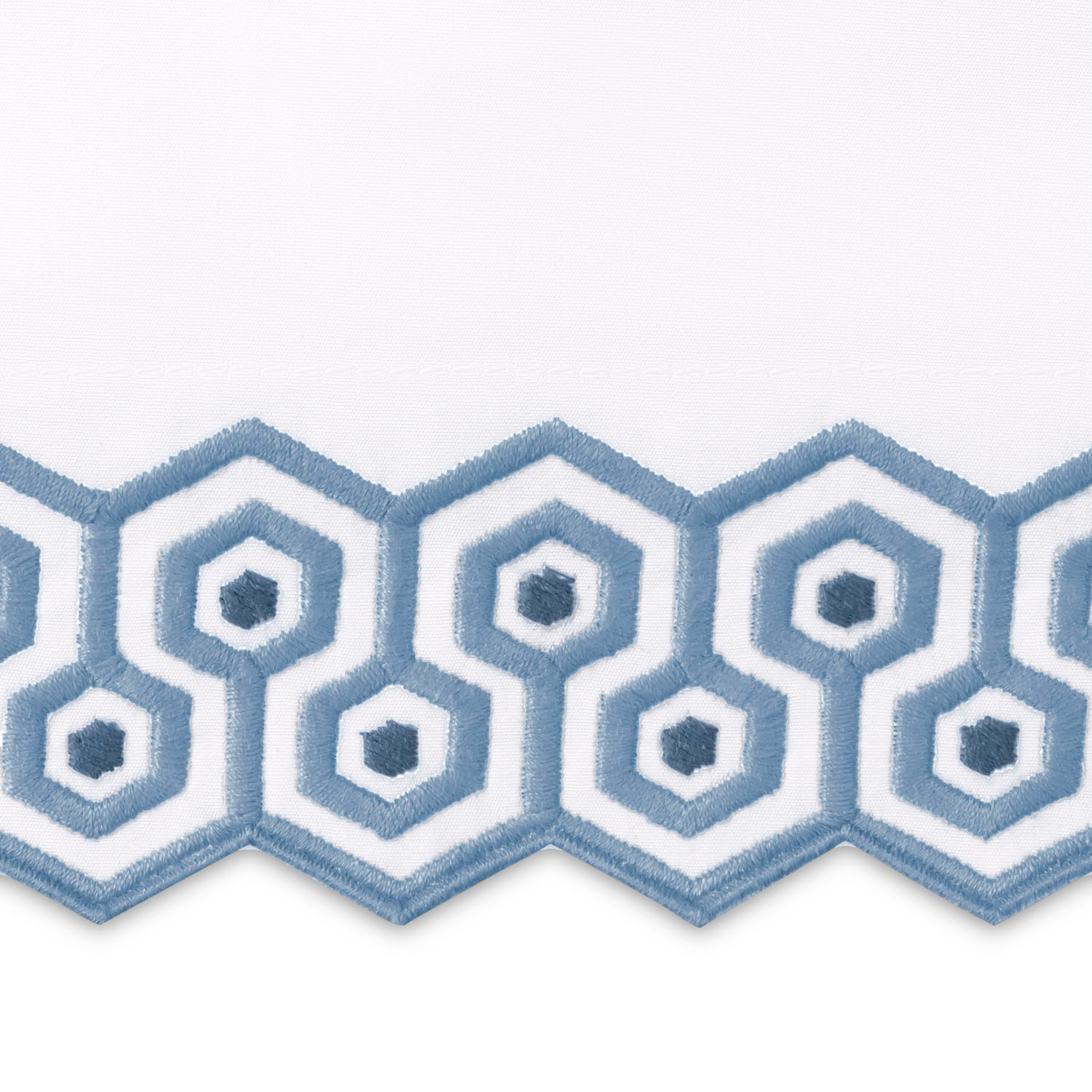 Stack of Matouk Felix Bedding in All Colors