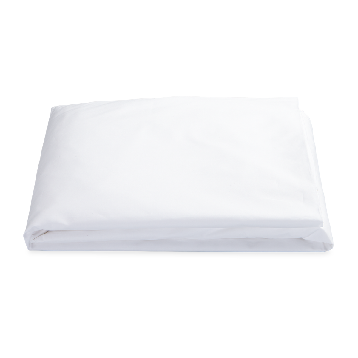 Folded Gatsby Fitted Sheet in White Color