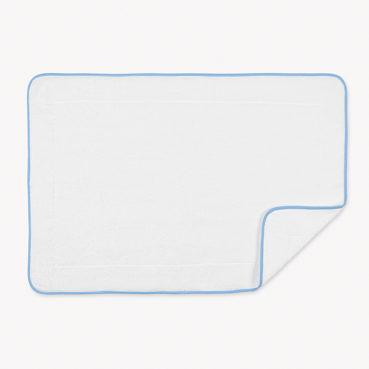 Tubmat of Matouk Giza Bath Collection in Azure color