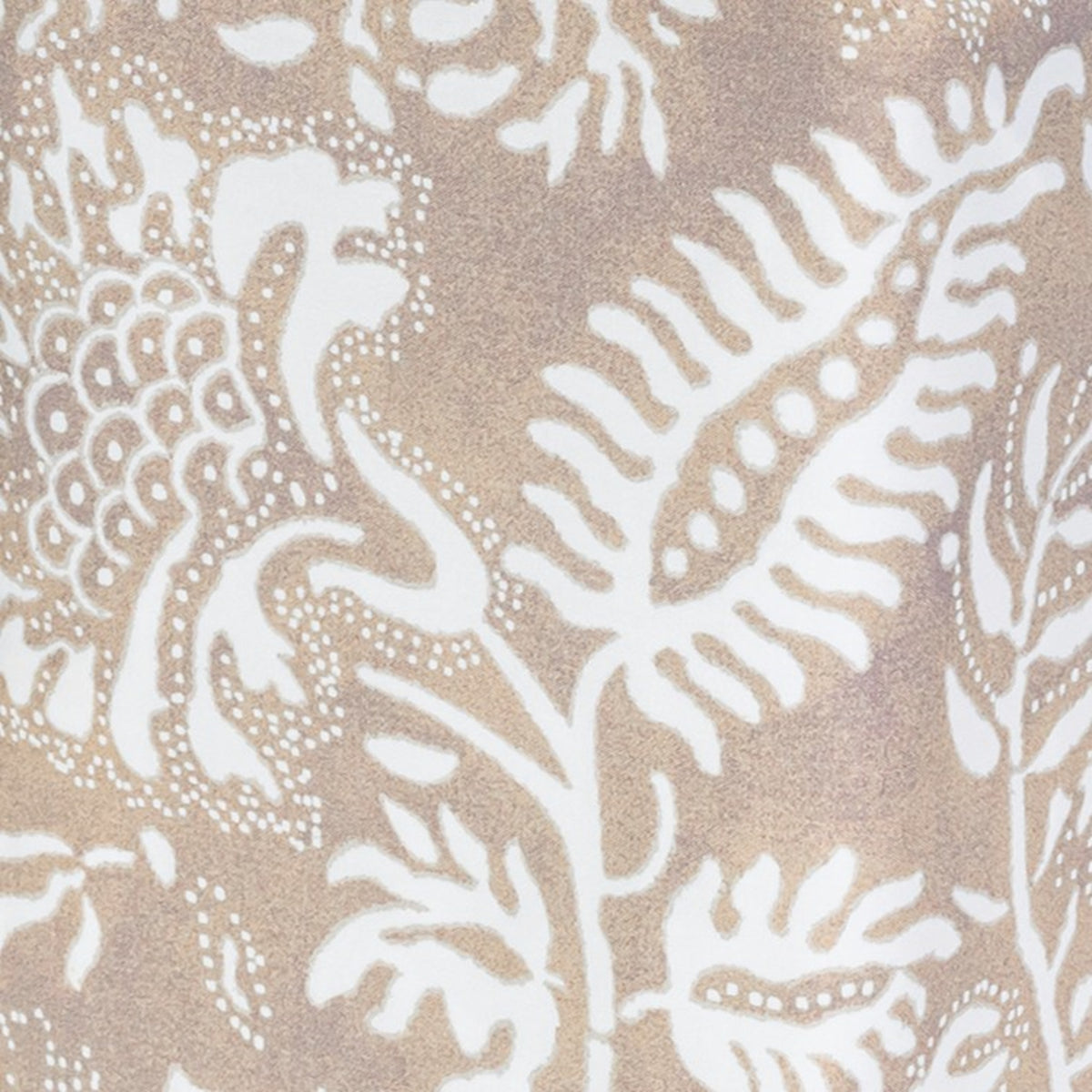 Swatch Sample of Matouk Granada Tissue Box Cover in Dune Color