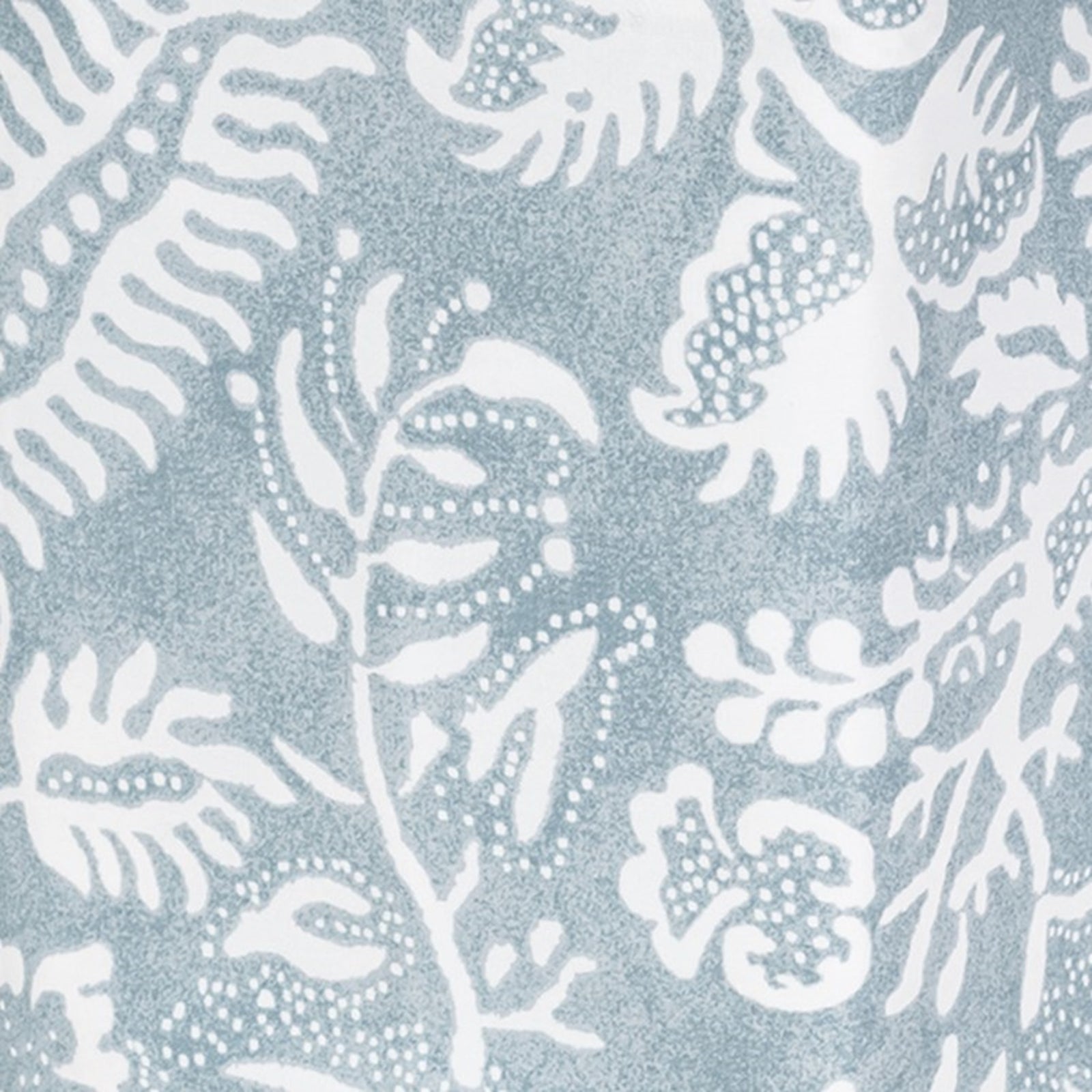 Silo Image of Matouk Granada Tissue Box Cover in Color Hazy Blue