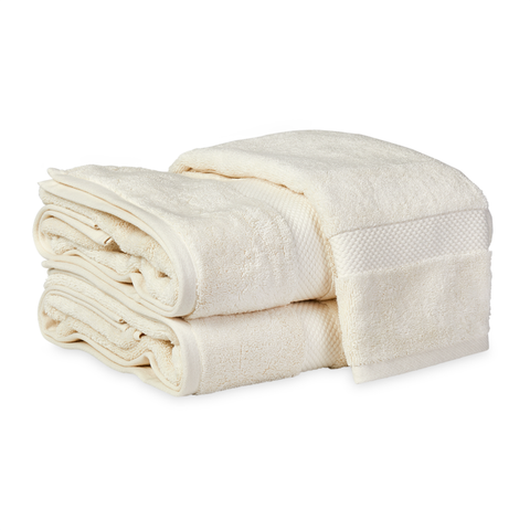 Matouk Guesthouse Bath Towels and Mat - Cream featured image