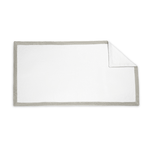 Matouk Helios Beach Towels - White/Pearl featured image