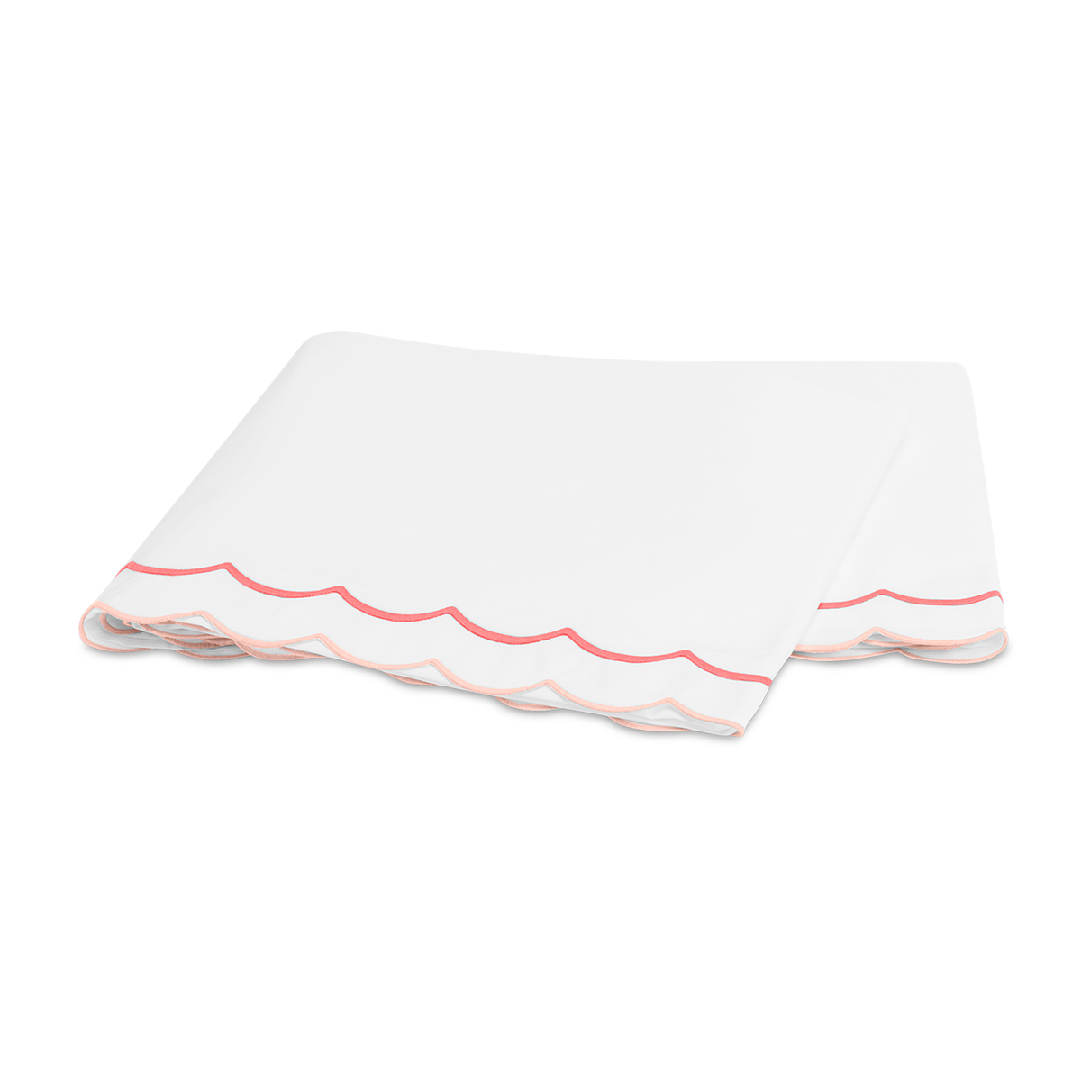 Flat Sheet of Matouk India Bedding in Blush Color