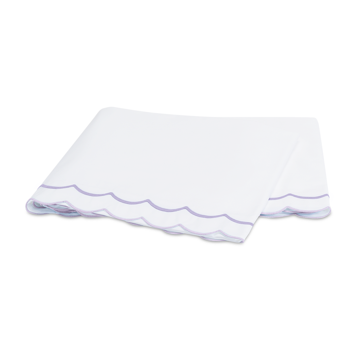 Flat Sheet of Matouk India Bedding in Lilac Color