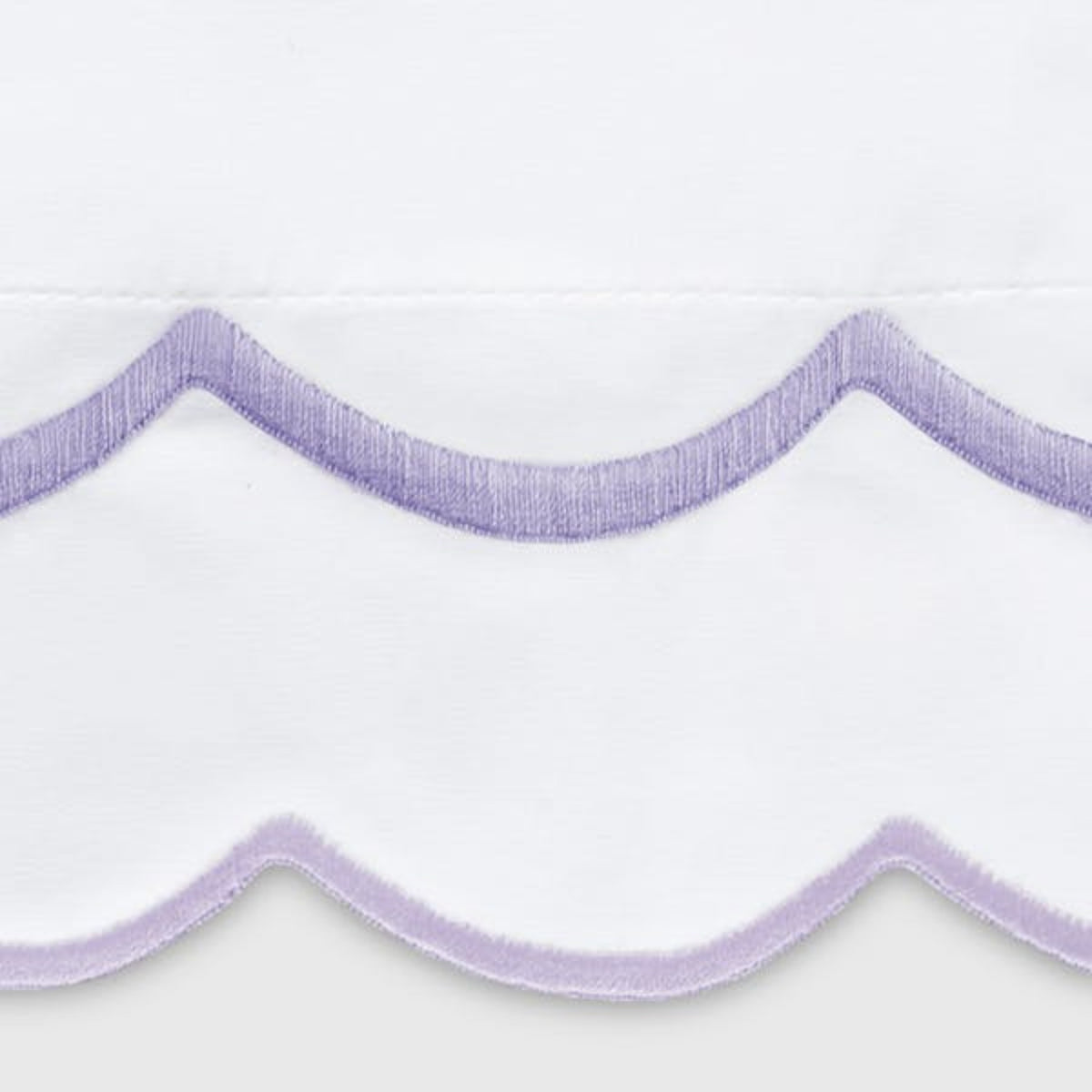 Swatch Sample of Matouk India Bedding in Lilac Color