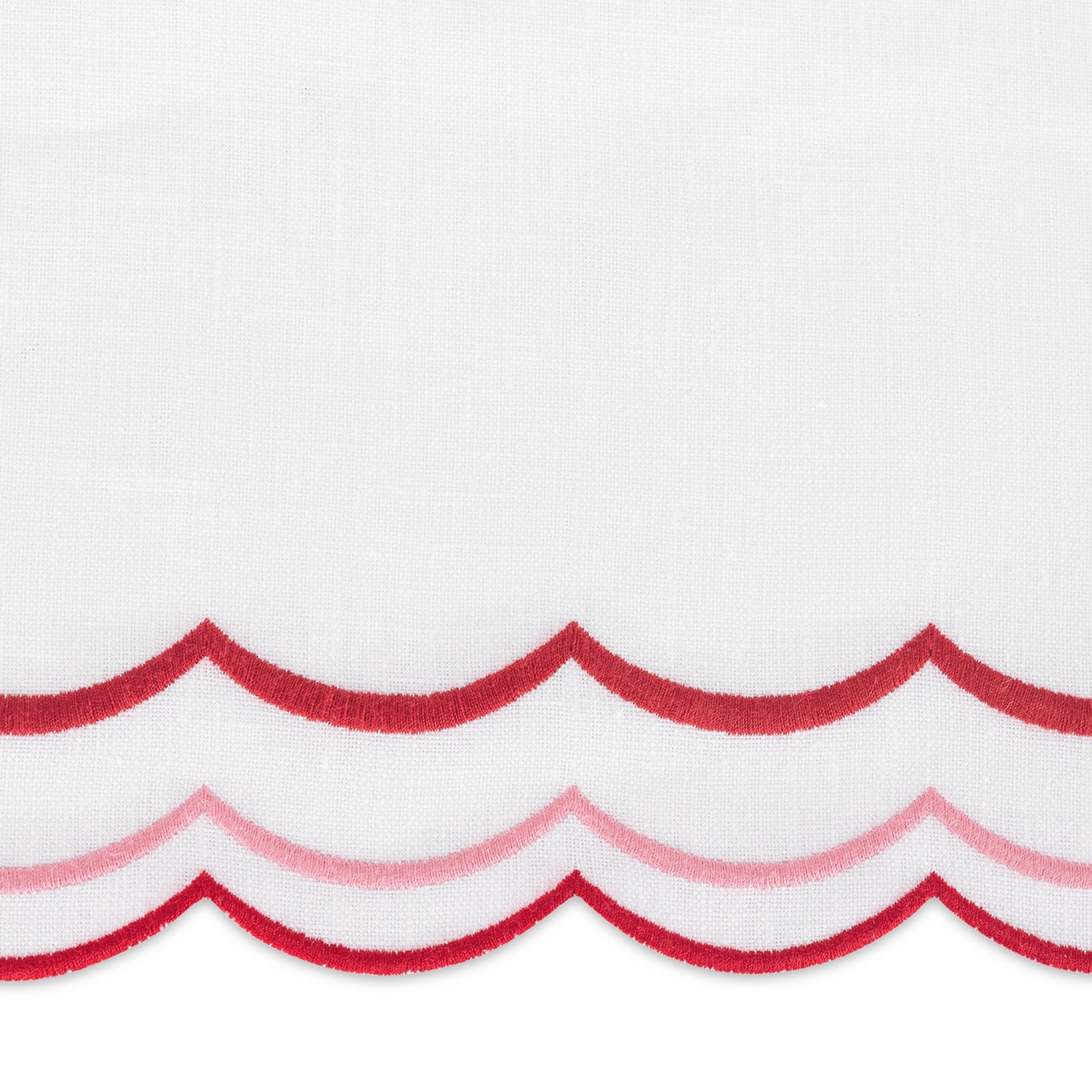 Matouk India Three Guest Towels in Cherry