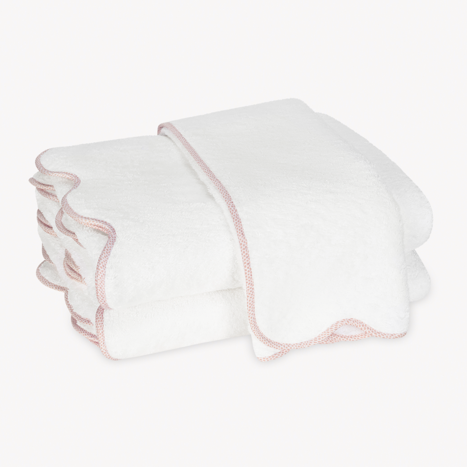 Matouk Jasper Bath Towels in Peony