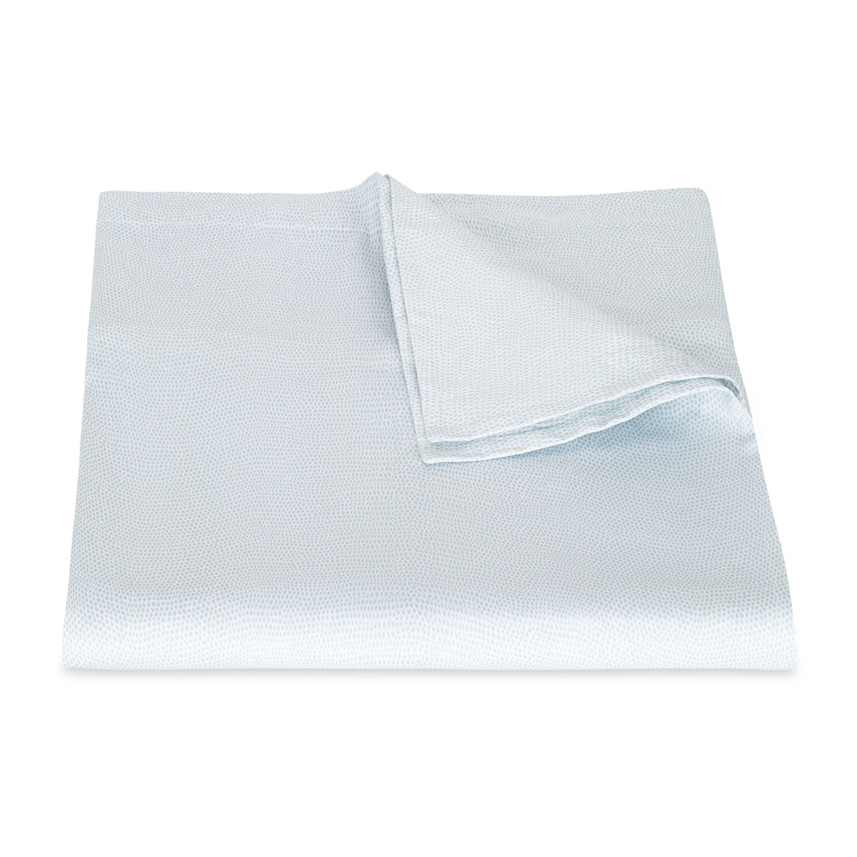 Folded Duvet Cover of Pool Matouk Jasper Bedding