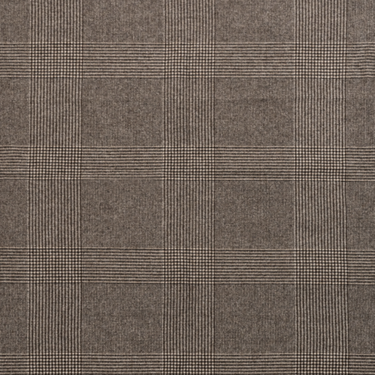 Front Closeup of Matouk Benito Throw in Hazelnut color 