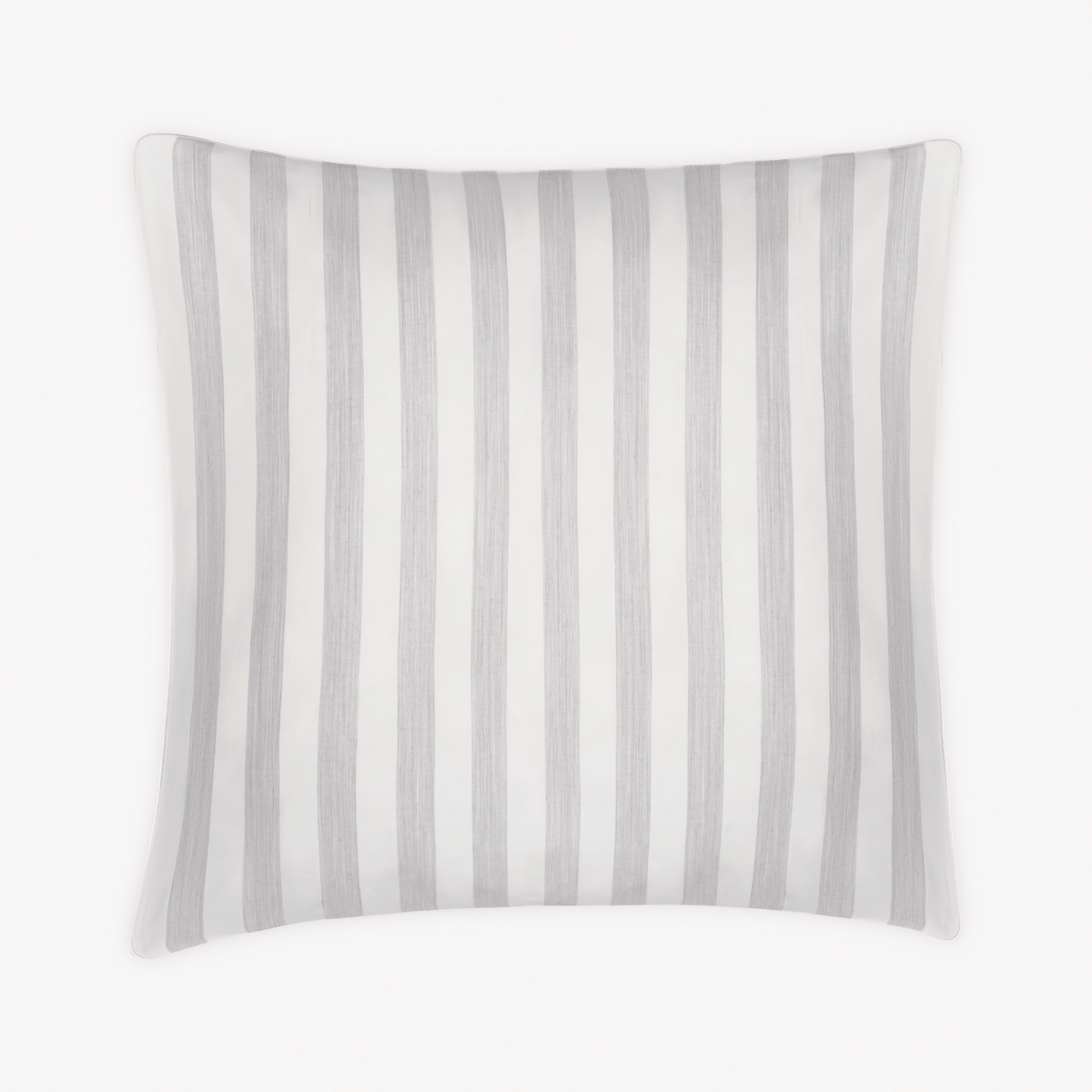 Euro Sham of Matouk Lana Bedding in Silver Stripe