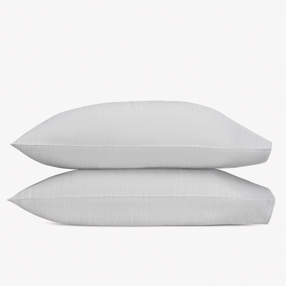 Pillowcases of Matouk Lana Bedding in Silver