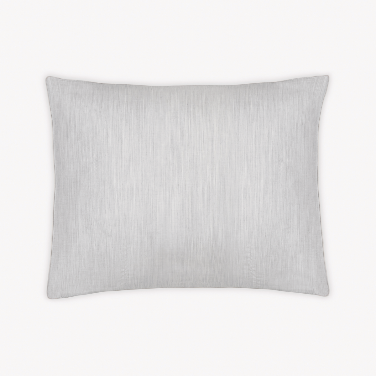 Sham Silo of Matouk Lana Bedding in Silver