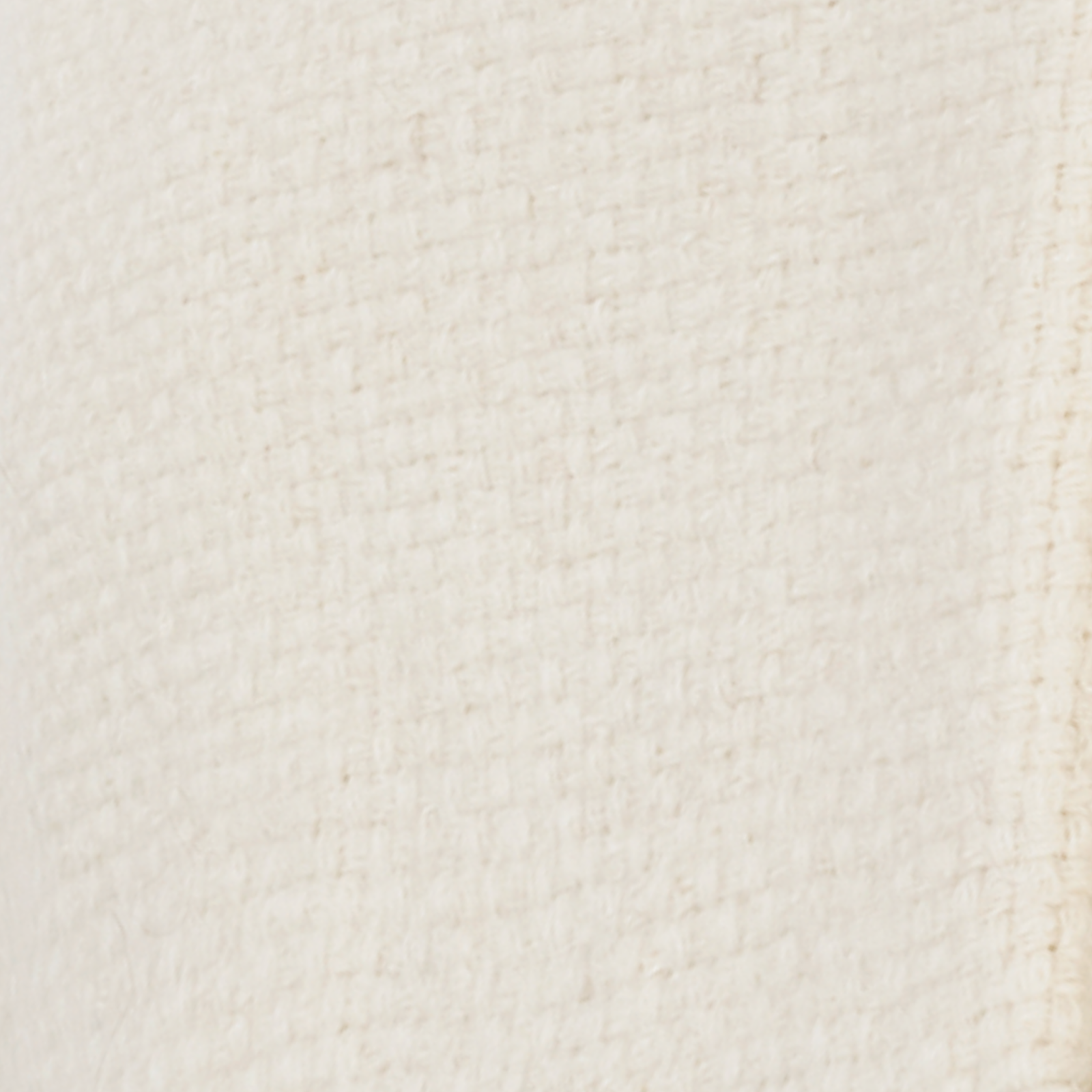 Folded Matouk Lanza Throw in Parchment