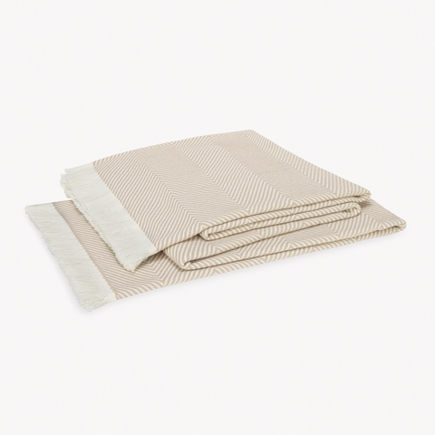 Matouk Leo Throw - Dune featured image