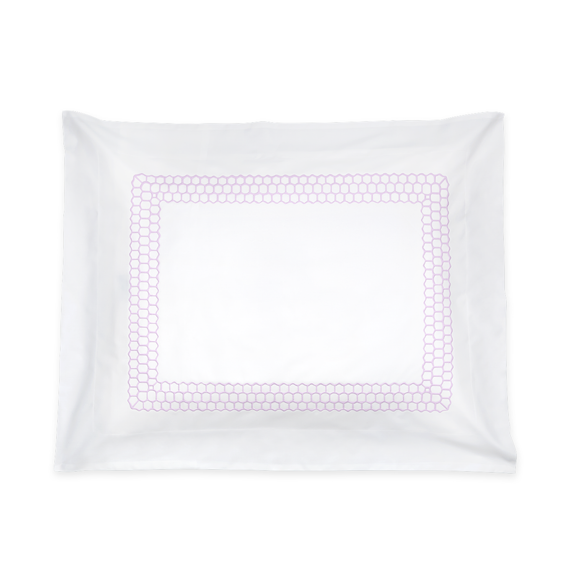 Clear Image of Matouk Liana Bedding Standard Sham in Lavender Color