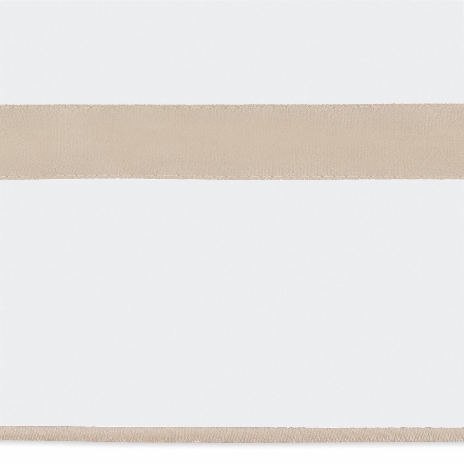 Matouk Louise Bedding with Khaki Swatch