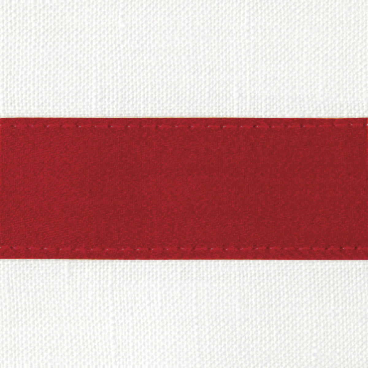 Swatch Sample of Matouk Lowell Guest Towels in Scarlet