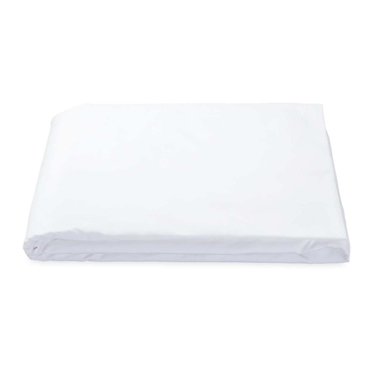 Fitted Sheet of Matouk Luca Hemstitch Bedding in White Color