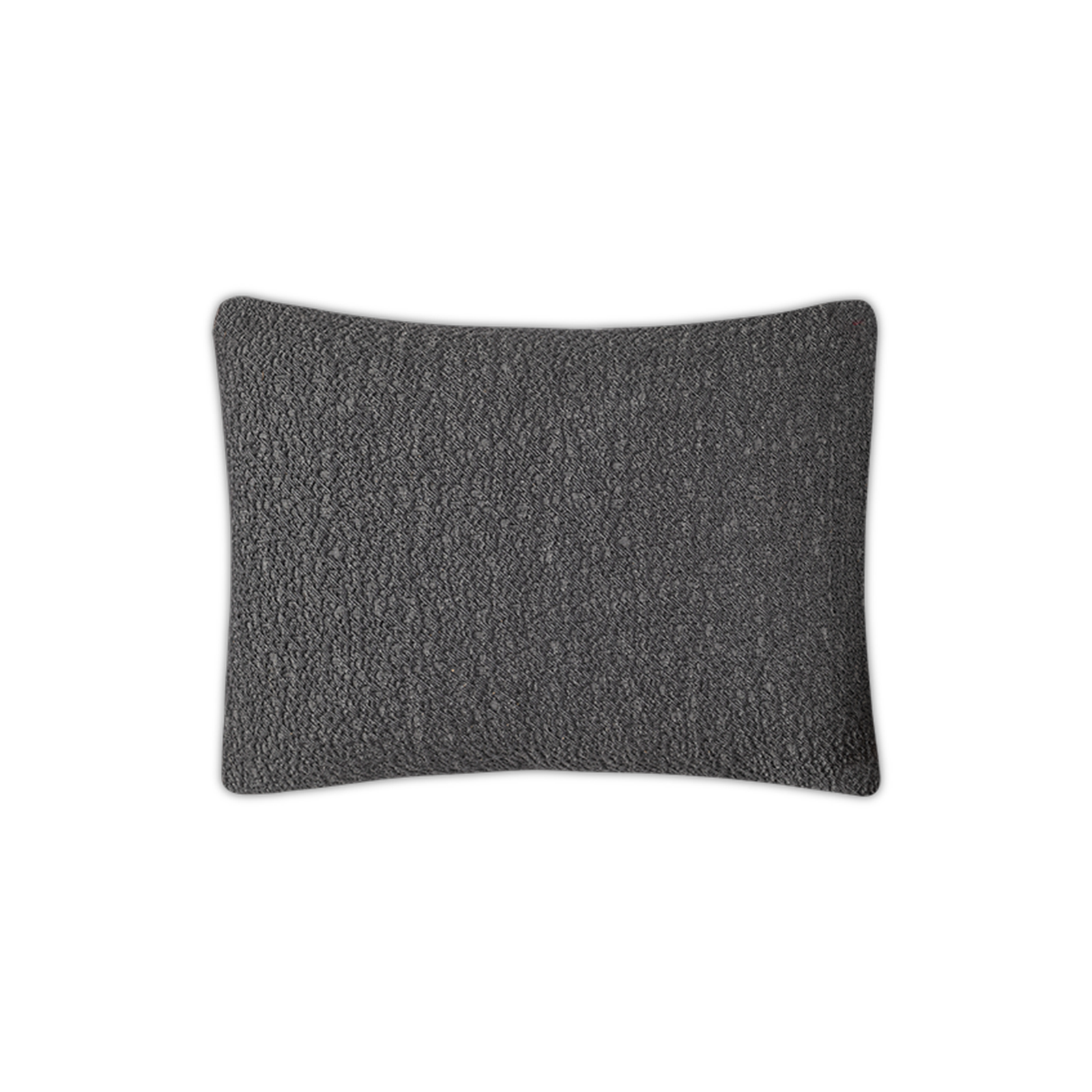 Boudoir Sham of Matouk Malibu Bedding in Color Charcoal