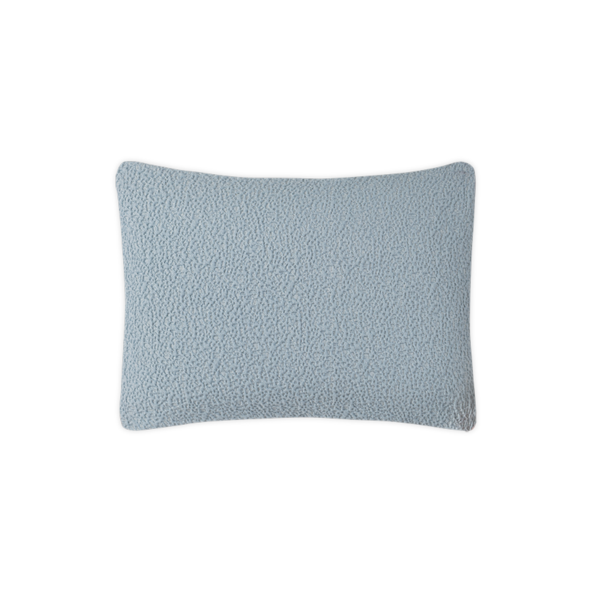 Boudoir Sham of Matouk Malibu Bedding in Color Hazy Blue