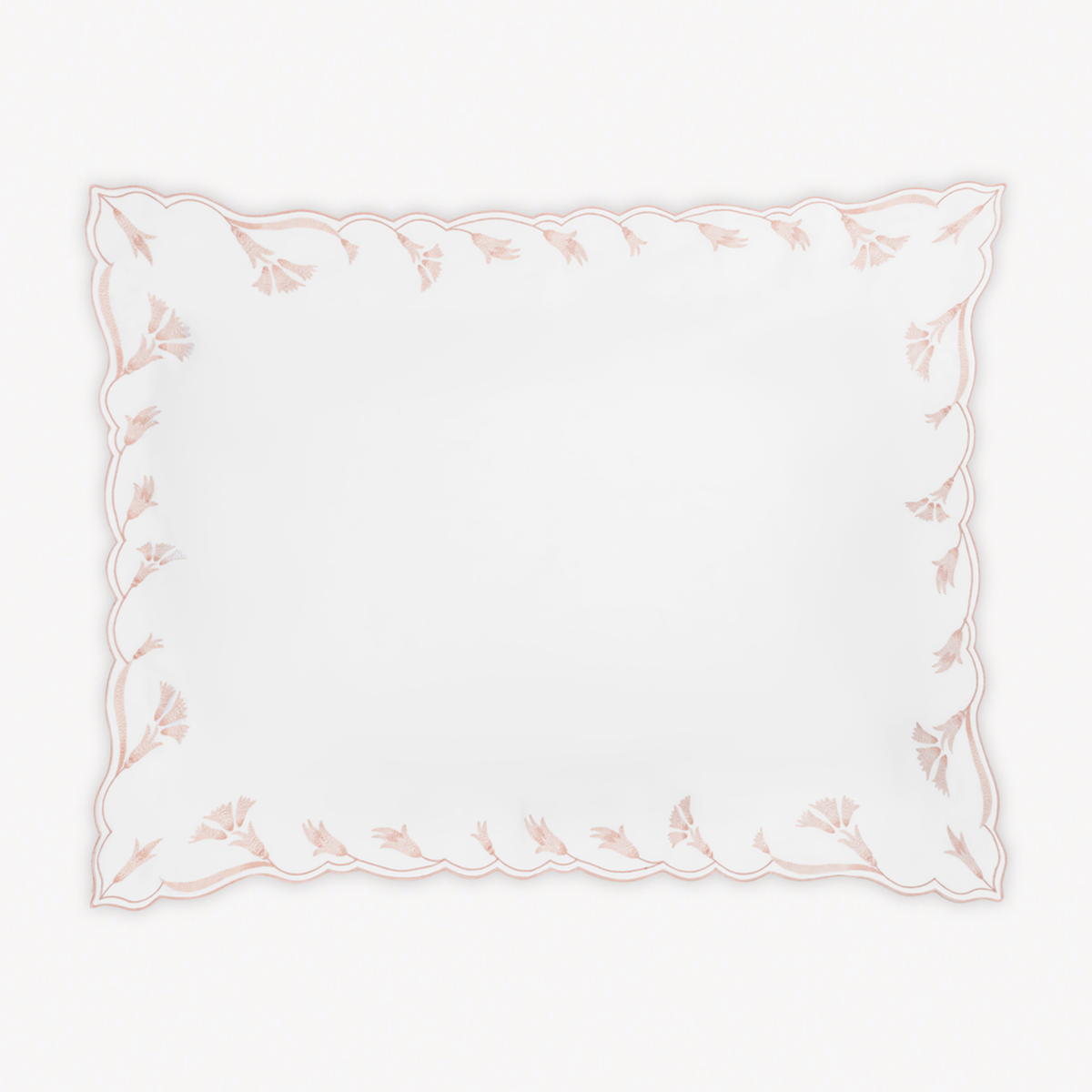 Sham Silo of Matouk Marcella Bedding in Pink