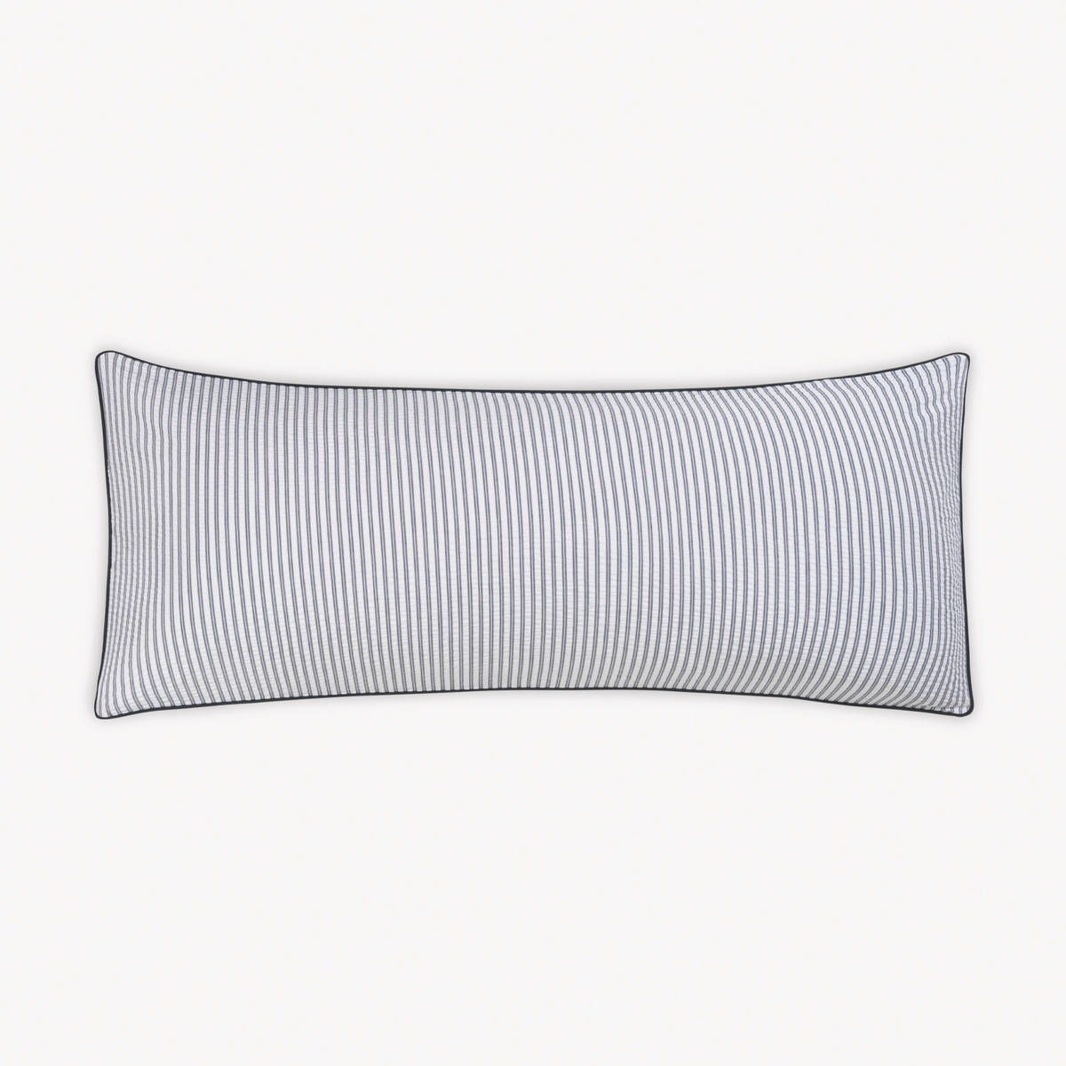 Lumbar Pillow Cover of Deep Navy Matouk Matteo Bedding