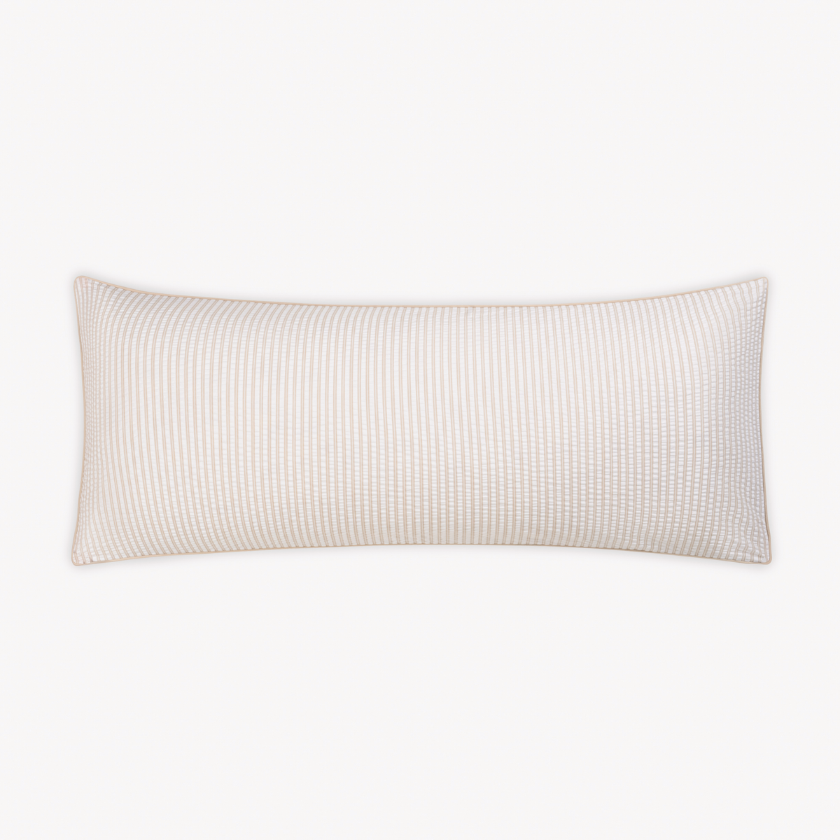 Lumbar Pillow Cover of Natural Matouk Matteo Bedding