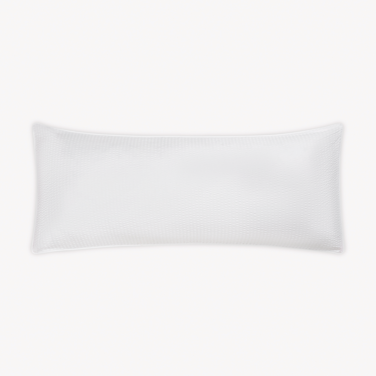 Lumbar Pillow Cover of White Matouk Matteo Bedding
