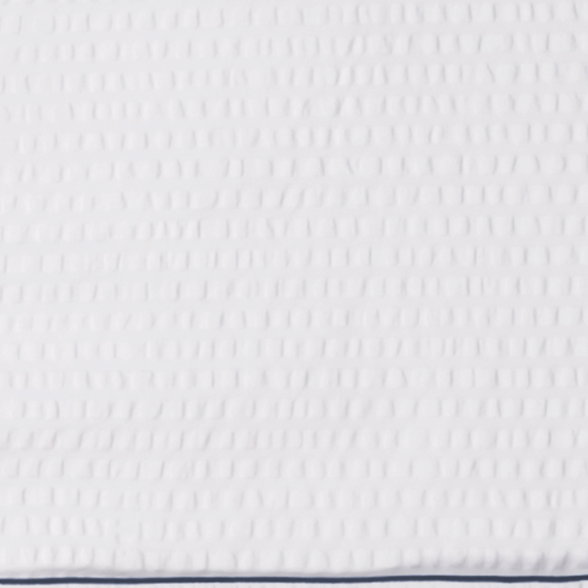 Fabric Closeup of Matouk Matteo Sleep Shirt in White color