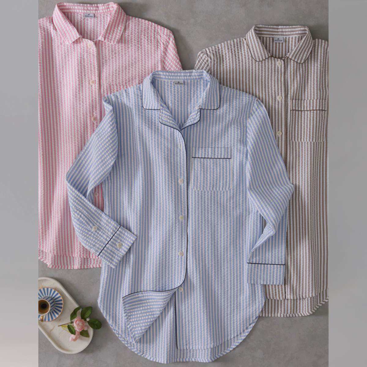 Colors of Matouk Matteo Sleep Shirts