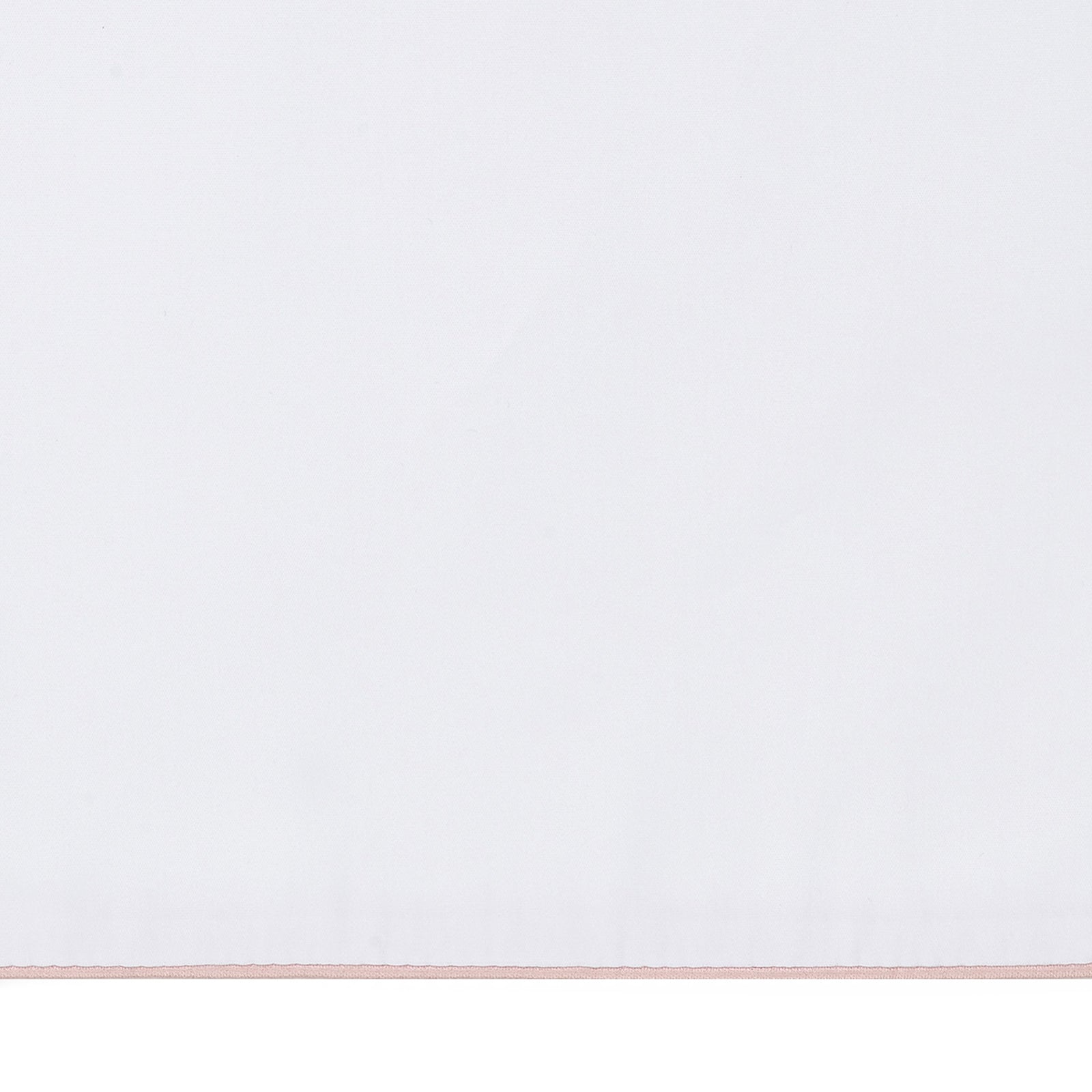 Front View of Model Wearing Matouk Milano Pajama Set in Color Pink