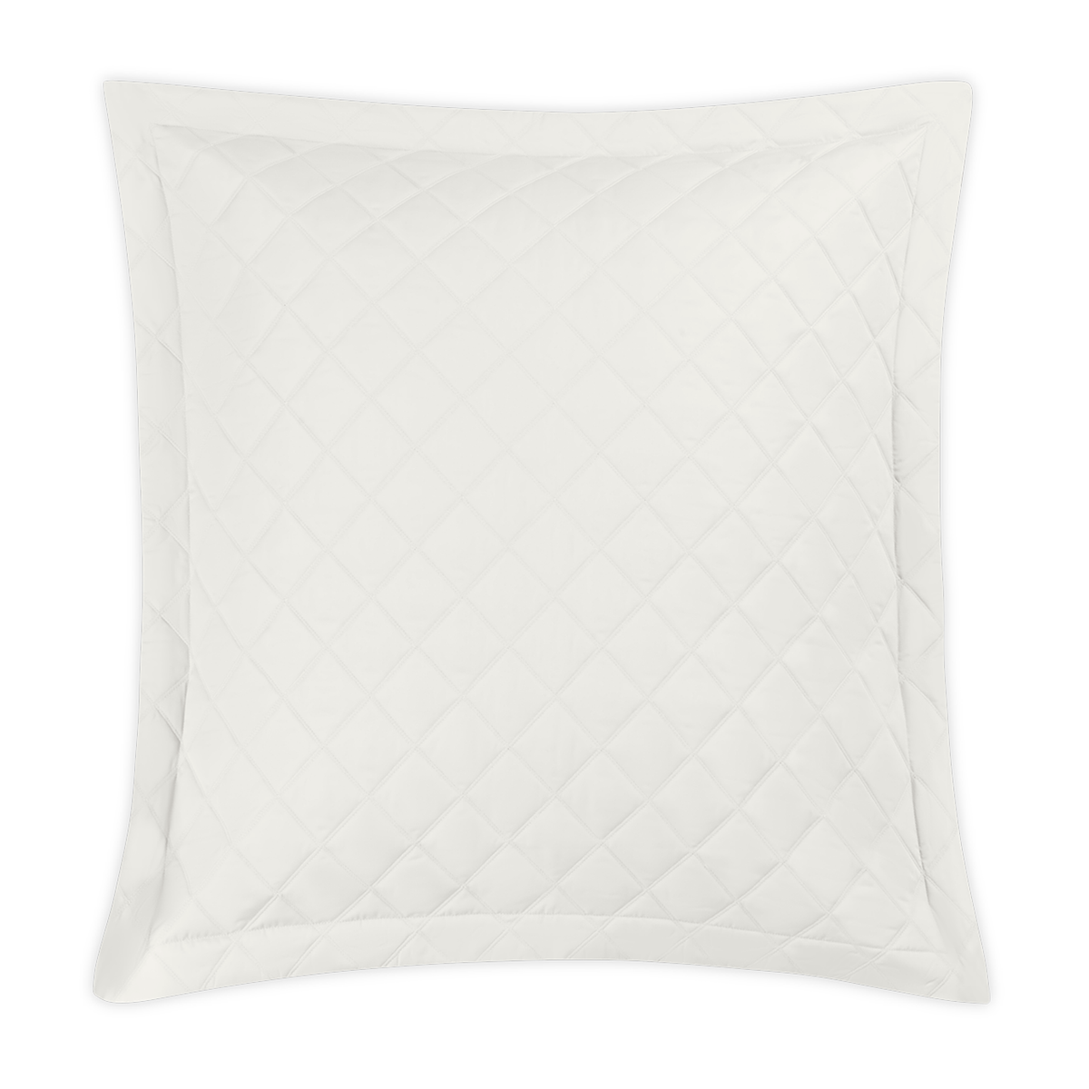 Euro Sham of Matouk Milano Quilt Bedding in Color Bone