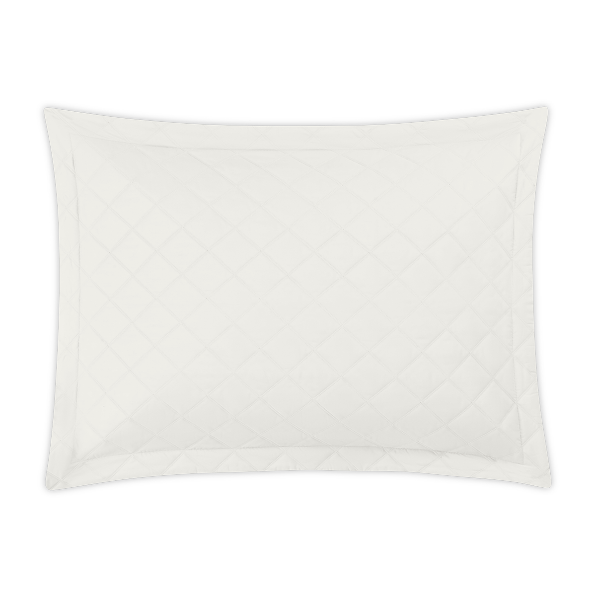 Sham of Matouk Milano Quilt Bedding in Color Bone