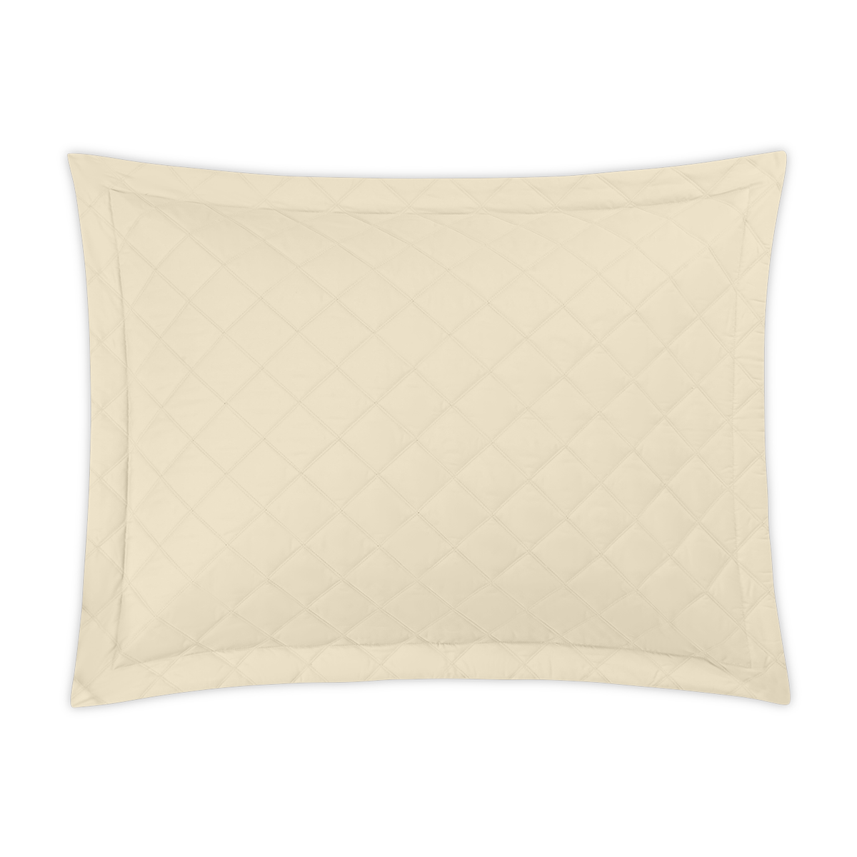 Sham of Matouk Milano Quilt Bedding in Color Dune