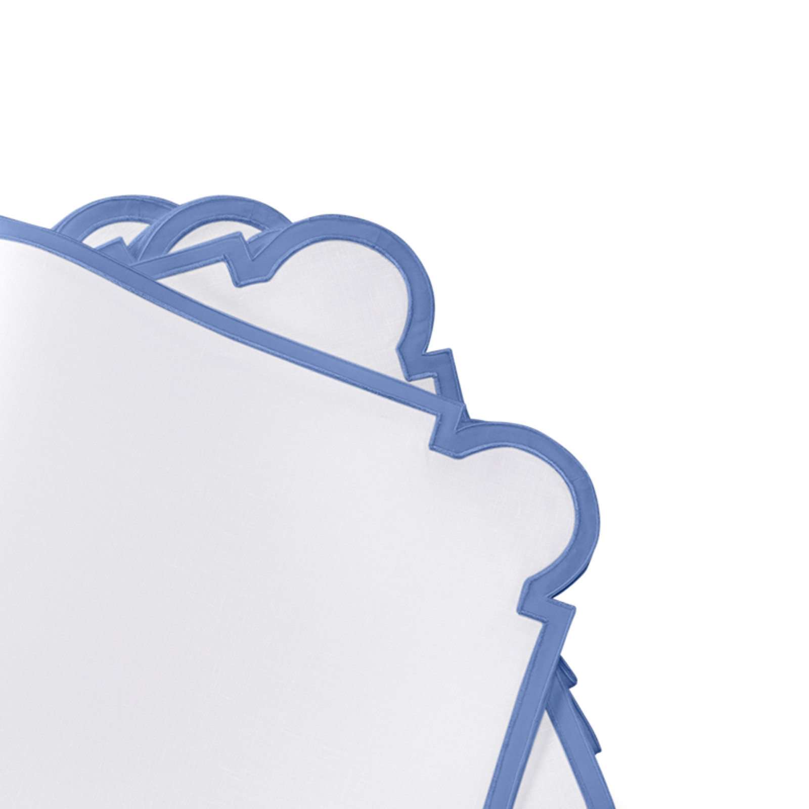 An Assortment of Matouk Mirasol Table Linens in Different Colors