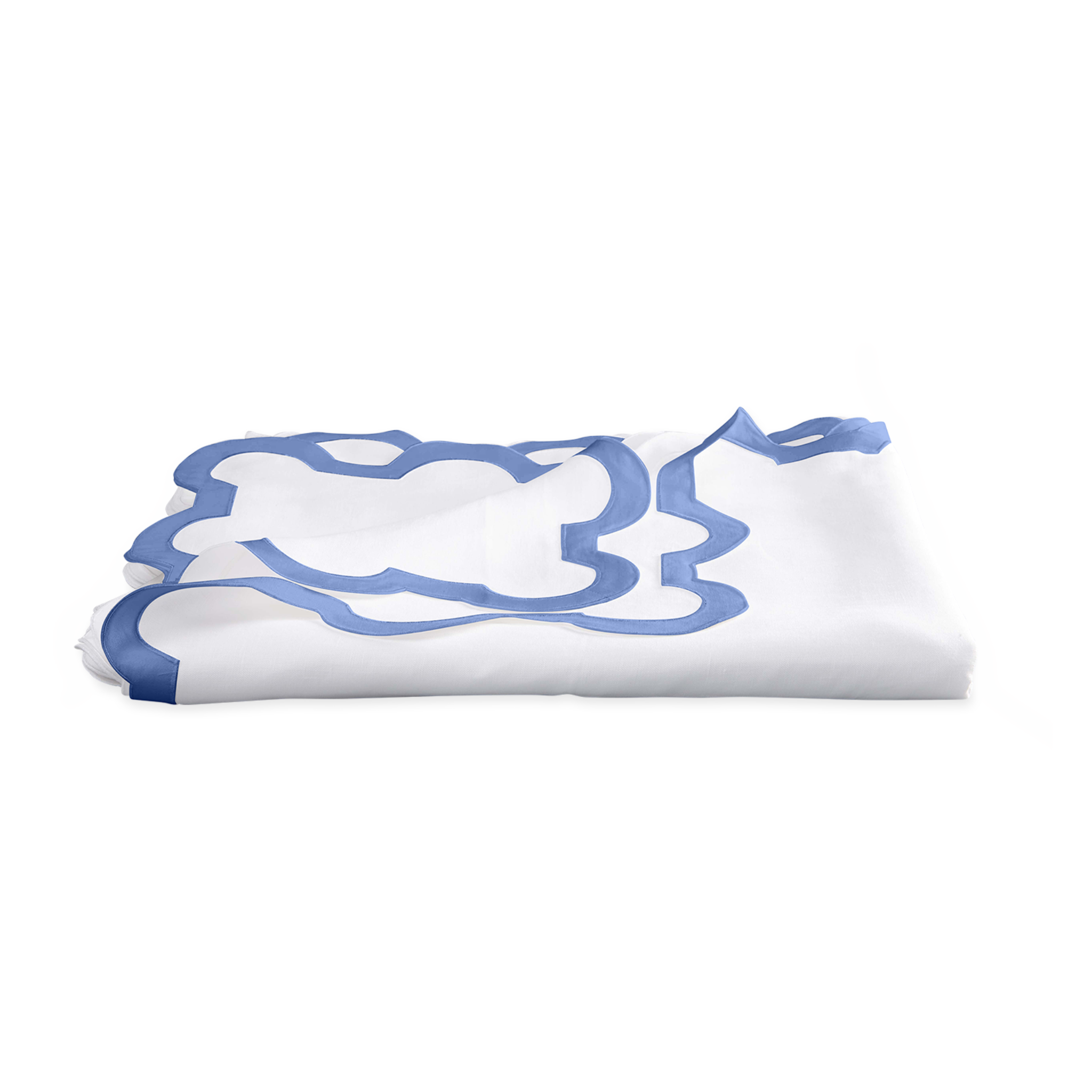Azur Table Linens Matouk Mirasol Table Linens (Azure) | Heirloom Quality Linen - FLandB.com