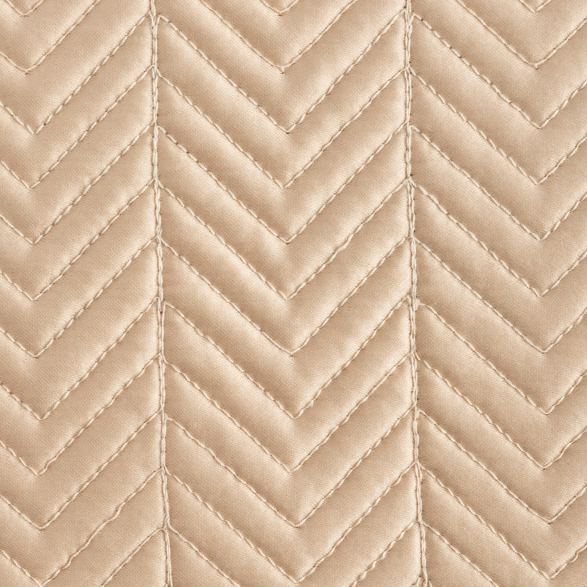 Swatch Sample of Matouk Netto Bedding in Champagne Color