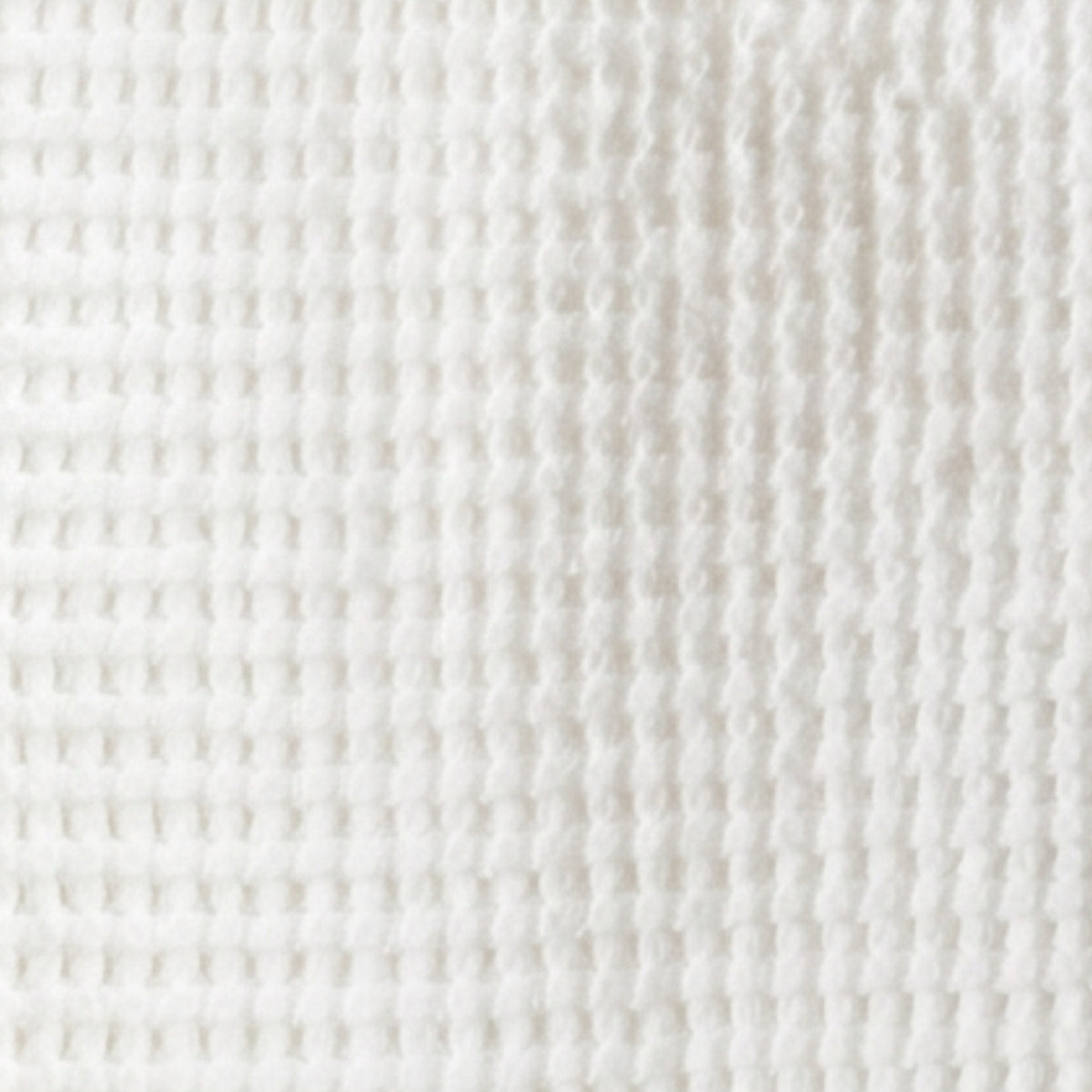 Fabric Closeup of White Matouk Nico Bath Towels