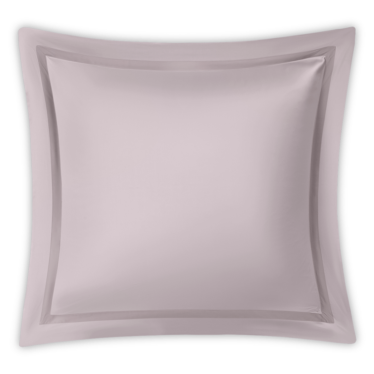 Euro Sham of Matouk Nocturne Bedding Collection in Color Deep Lilac