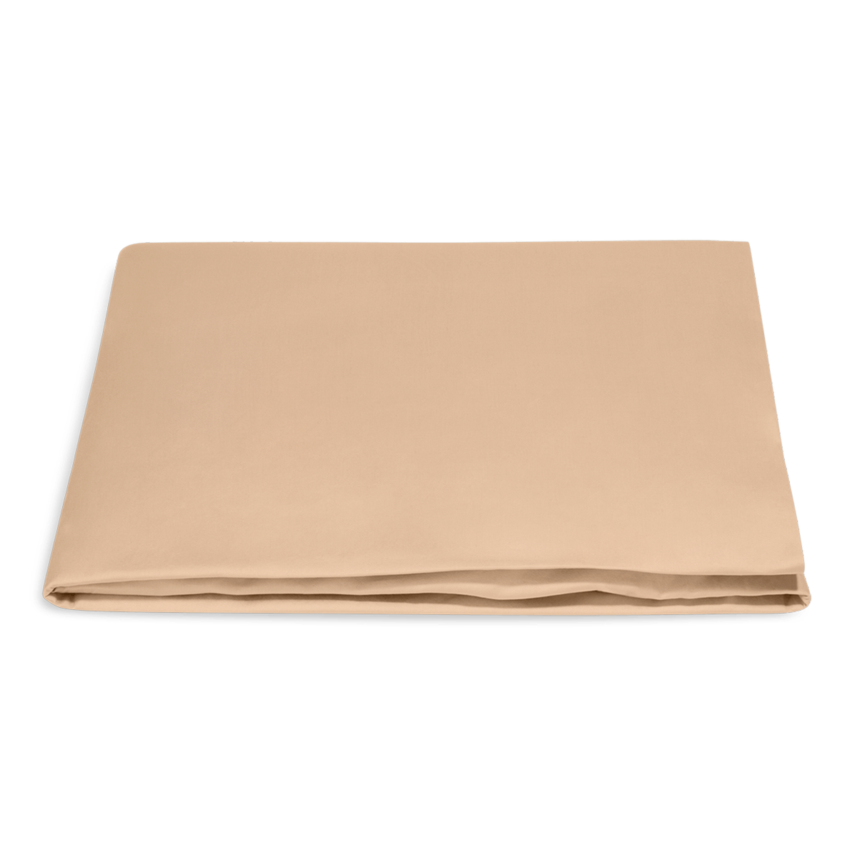 Folded Fitted Sheet of Matouk Nocturne Bedding Collection in Color Ambrosia