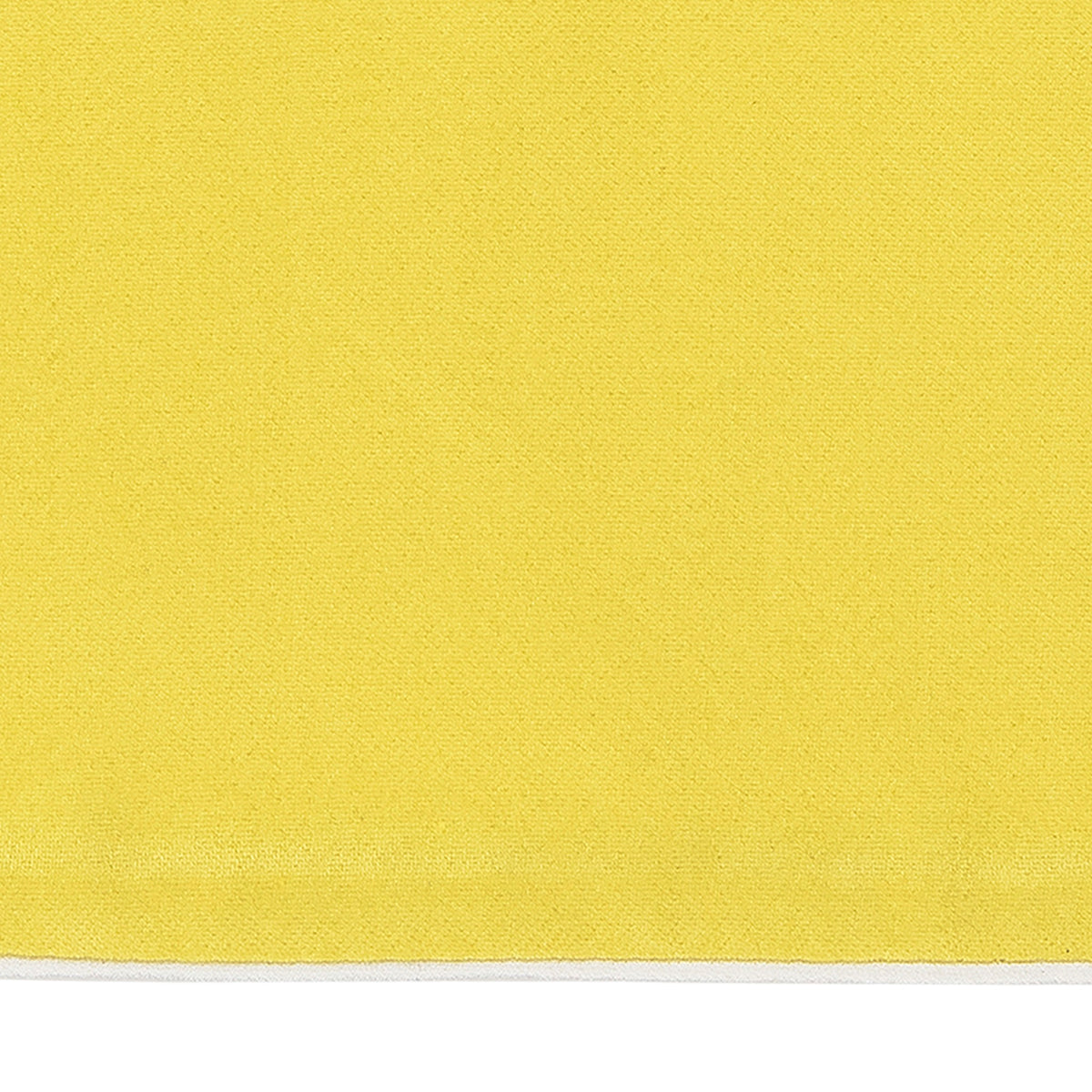 Swatch Sample of Matouk Nocturne Pajama Set in Color Lemon and Bone