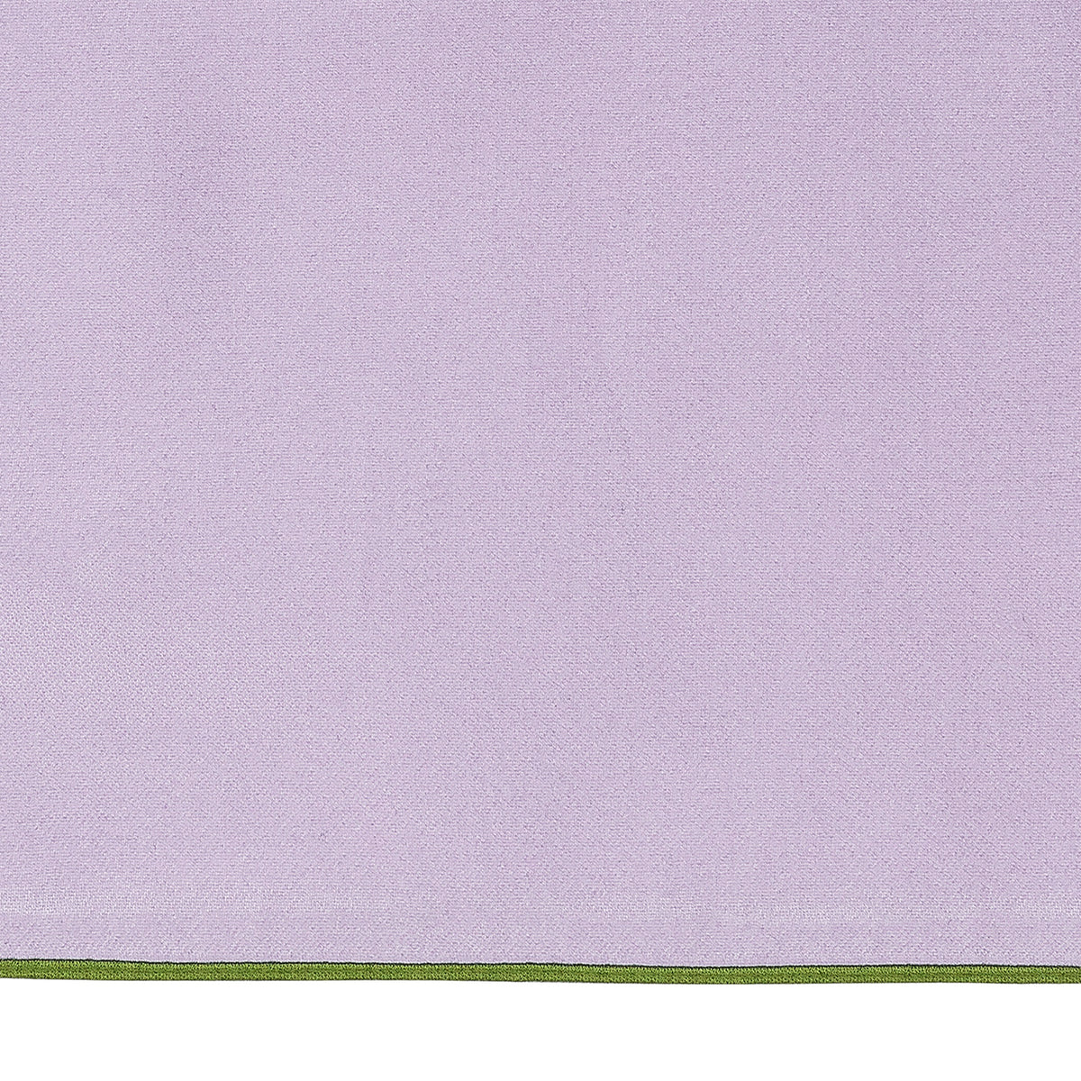 Swatch Sample of Matouk Nocturne Pajama Set in Color Violet and Grass